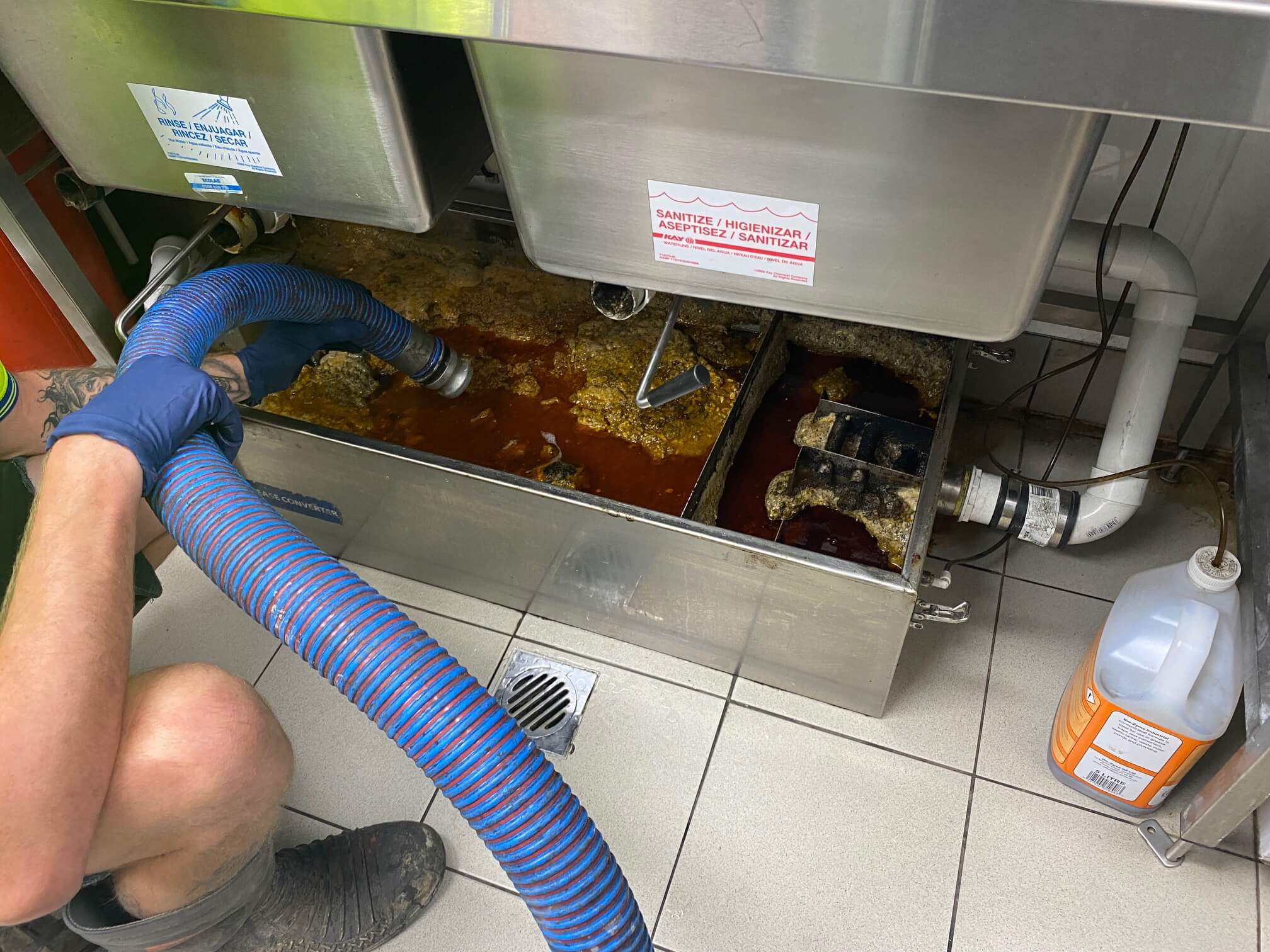 Grease Trap Cleaning in Muscatine